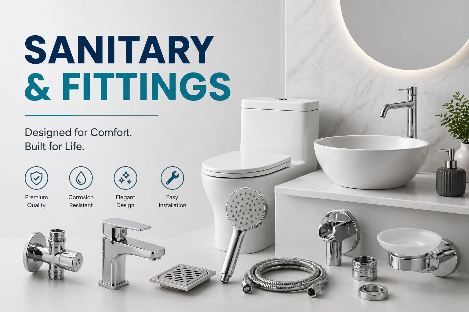 Sanitary and Bath Fittings